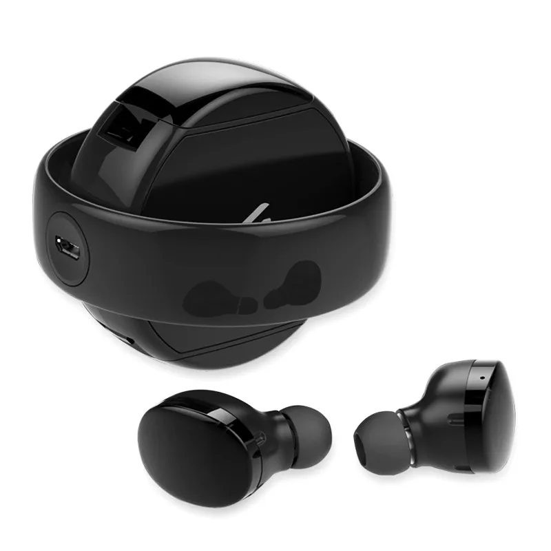 

TS02 Bluetooth 5.0 Earphone TWS Ture Wireless Earphones Headset With Mic Mini Bluetooth Earbud Cordless Earphone PK havit i93