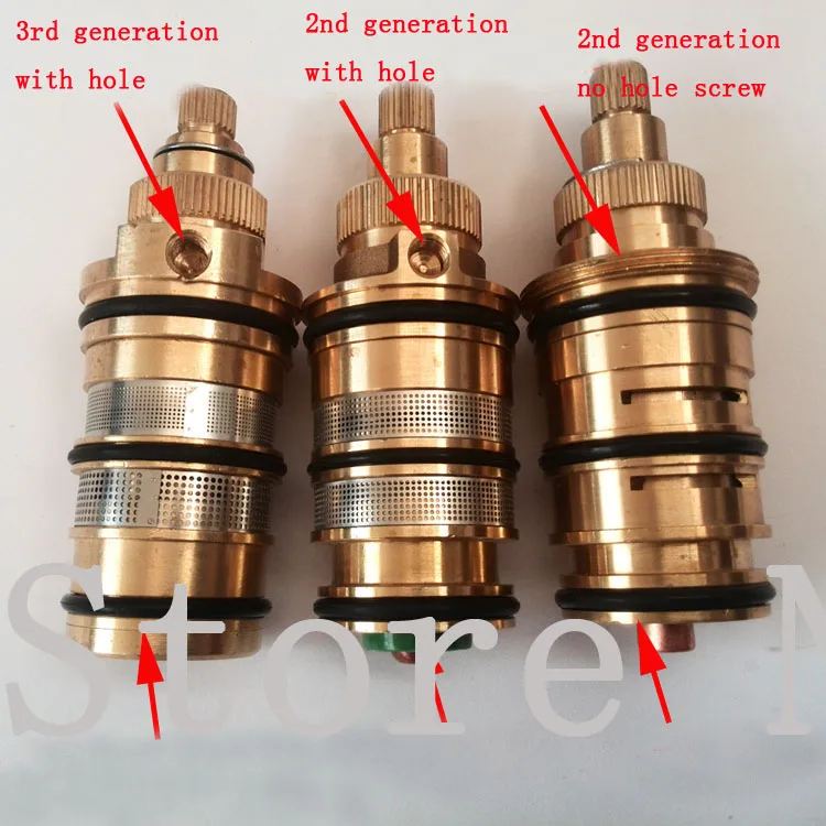 Vidric Thermostatic faucet cartridge for bathroom, faucet mixer tap shower mixing valve , shower thermostatic cartridge spool