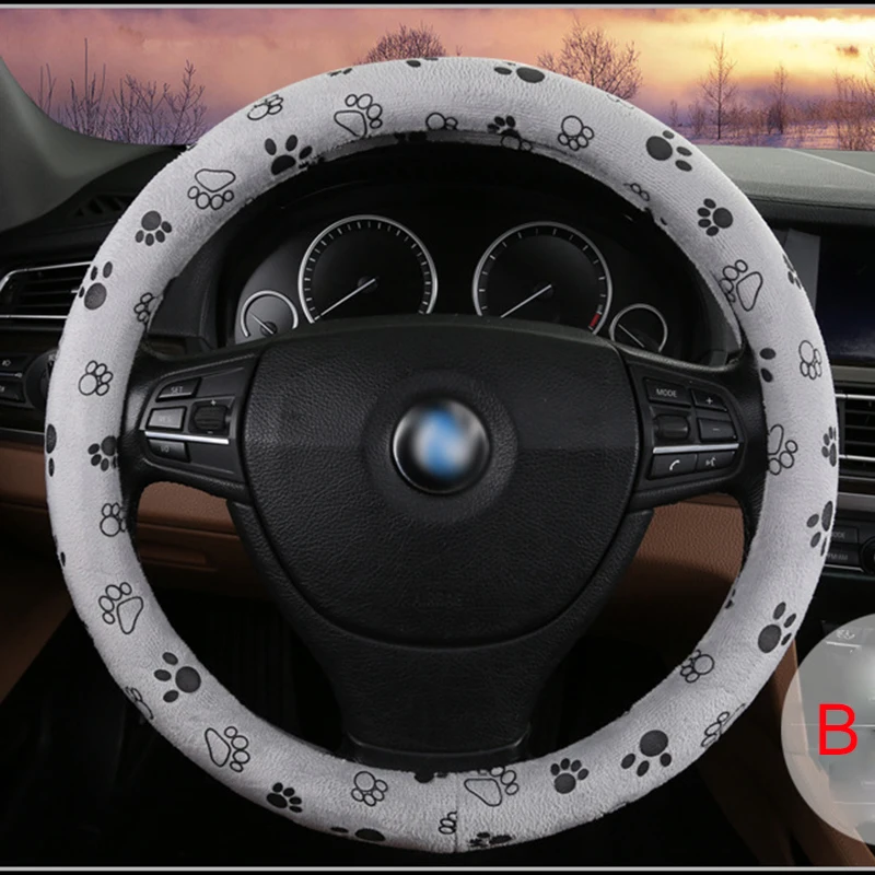 Чехол на руль автомобильные аксессуары чехол колесо для bmw g30 e46 ford focus 2 honda civic 2006