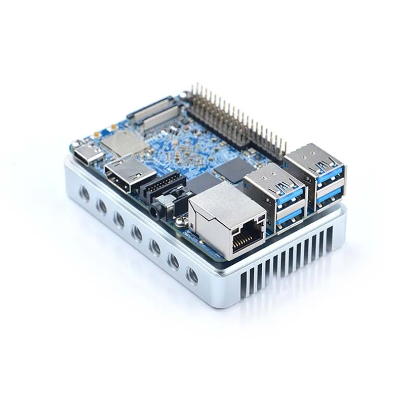 

NanoPi NEO4 Heat Sink Pure Aluminum HeatSink Anodizing free shipping