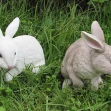 Мультфильм животных скульптура ручной работы сад дома виллы