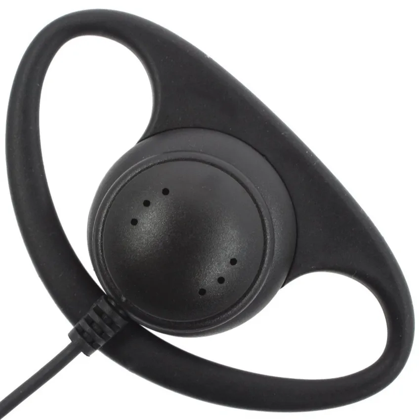 1 контактный ФБР Earhook гарнитура типа D для Motorola Talkabout портативный Радиоприемник TLKR