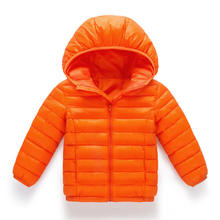 Children Winter Cotton Jackets for Boys Outerwear Kids Sport jackets for girls Warm Cotton padded Hooded Coat Teenager Clothing