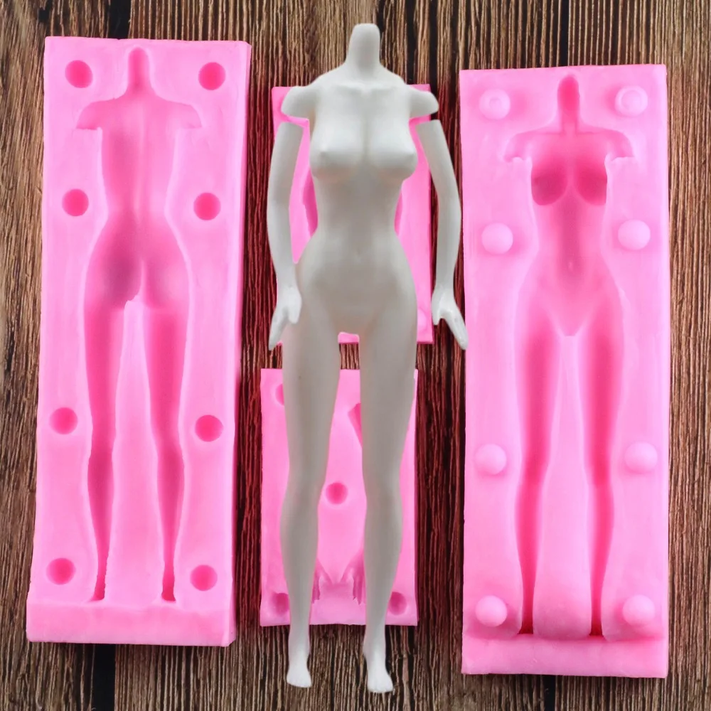 Doll-Body-Shaped-Silicone-Mold-3D-Fondant-Tool-For-Manikin-Handmade-DIY-Chocolate-Baking-Decorating-Clay