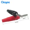 Cleqee P3008 10 pièces 4mm cuivre prise banane Jack pour haut-parleur amplificateur Test sondes connecteur ► Photo 3/6