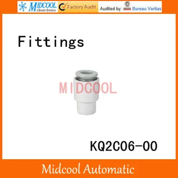 

SMC type high quality KQ2C06-00 O.D 6mm single tube quick connector pneumatic components