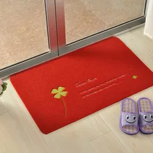 Нескользящий Впитывающий Влагу коврик Современный простой ковер четырехлистный клевер спальня гостиная коврик у входной двери WY01