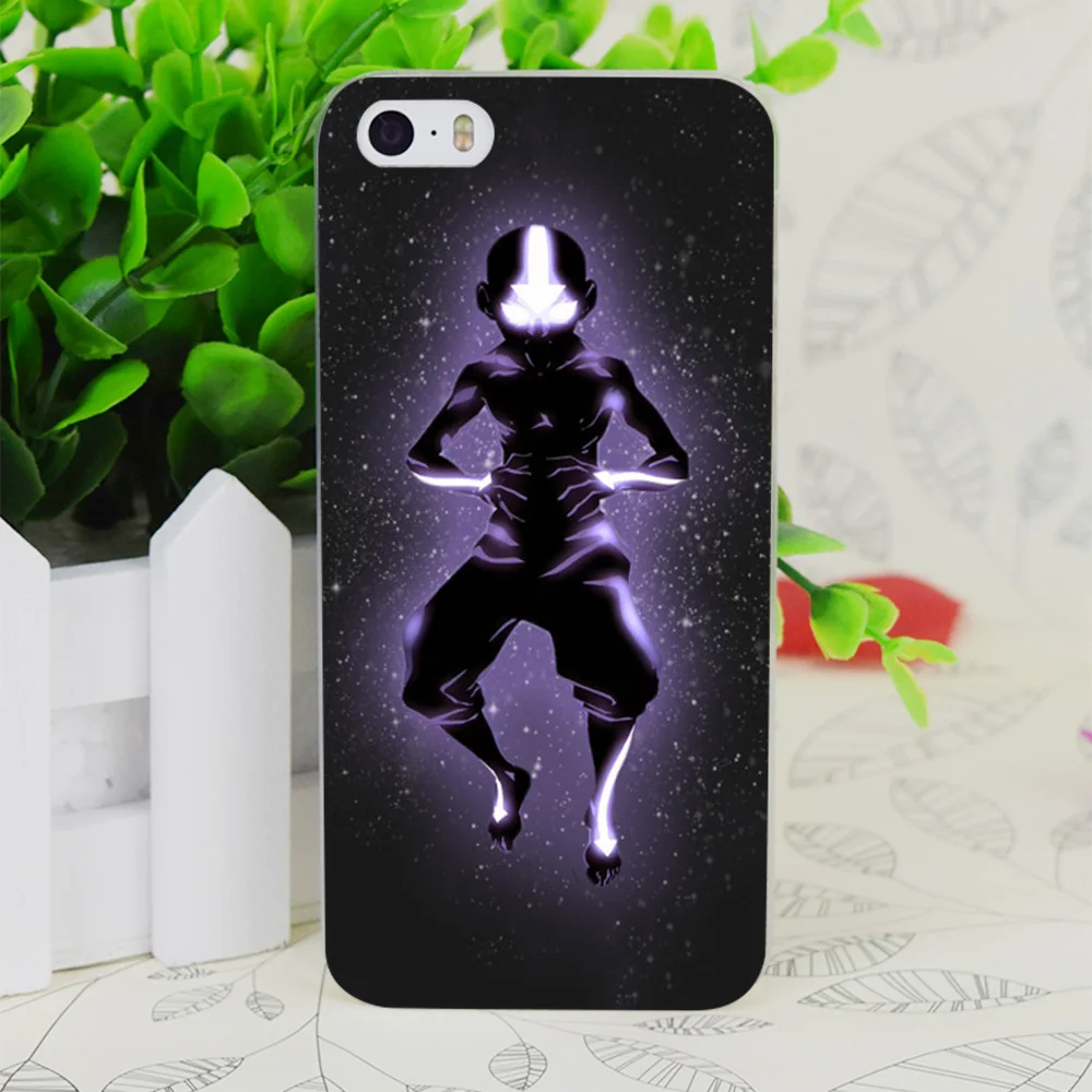 

C2703 Avatar Aang Transparent Hard Thin Case Skin Cover For Apple IPhone 4 4S 4G 5 5G 5S SE 5C 6 6S Plus
