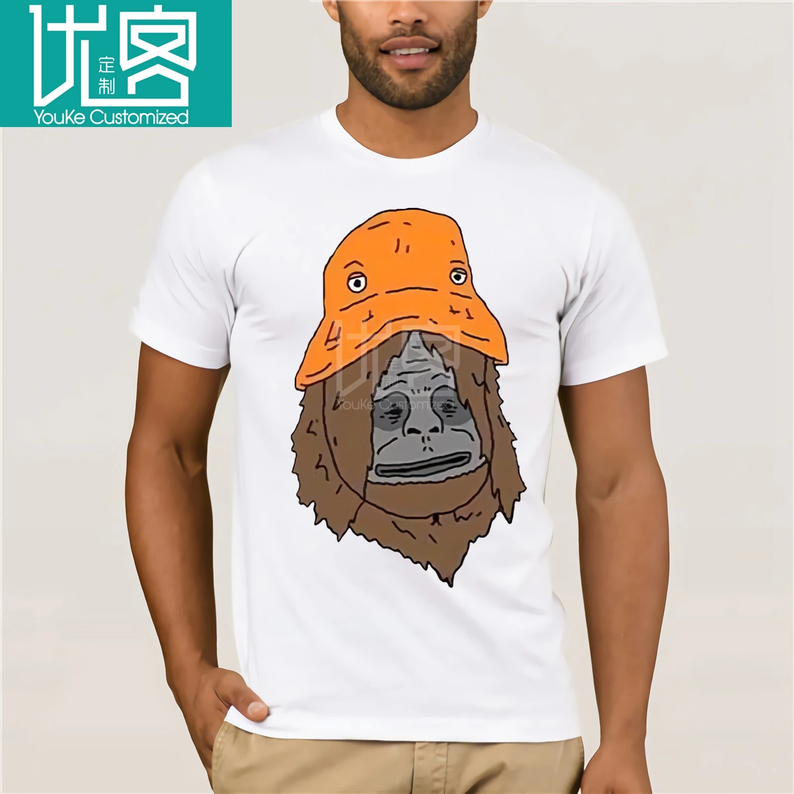 

Sassy The Sasquatch Big Lez Show The Orange Bucket t-Shirt