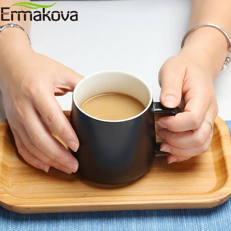 

ERMAKOVA Ceramic Coffee Mug Coffee Tea Beer Cup 300ml(10 oz) Porcelain Cocoa Espresso Cappuccino Latte Milk Mug Drinkware