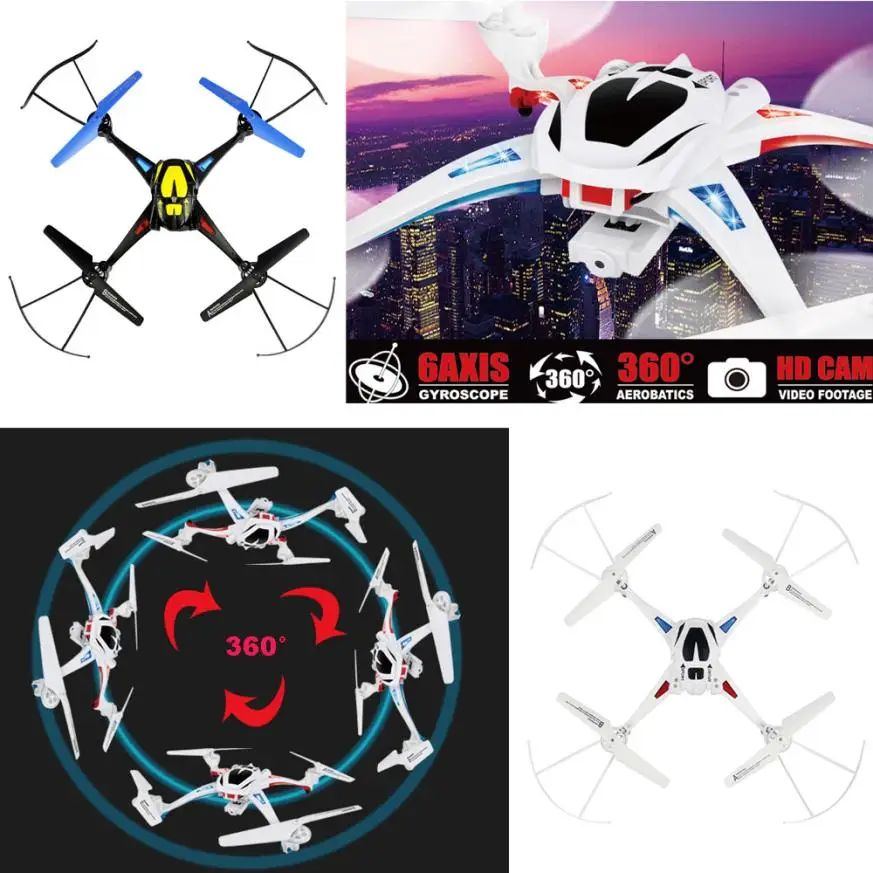 

2.4G 4CH 6-Axis Gyro One Key To Return Mode RC Quadcopter With 2.0MP CameRollove Remote Controls Remote Quadcopter REMOTE CONTRO