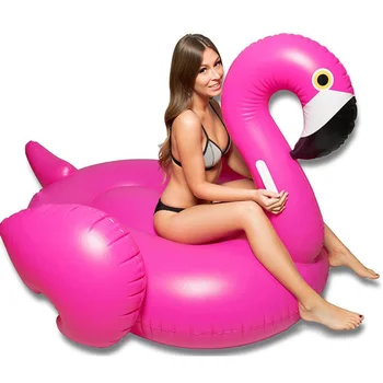 

Inflatable Flamingo Pool Floats Party Toys Swimming Circle Holiday Beach Bed For Adults Piscina