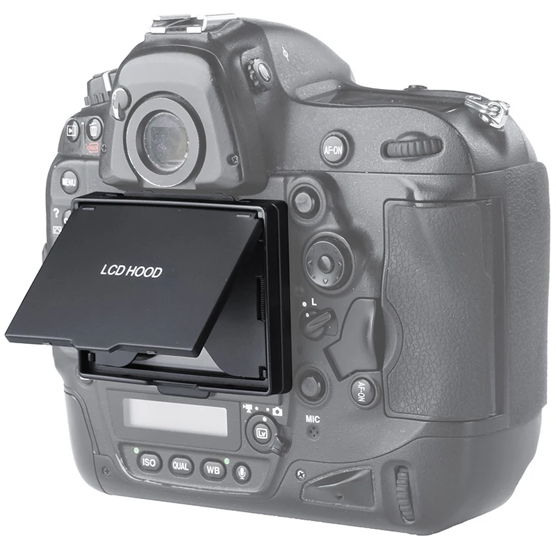 ЖК-экран протектор всплывающий солнцезащитный козырек ЖК-крышка для Nikon D4 D4S D5 D500 D600 D610 D750 D800 D850 D7100 D7200 D7500