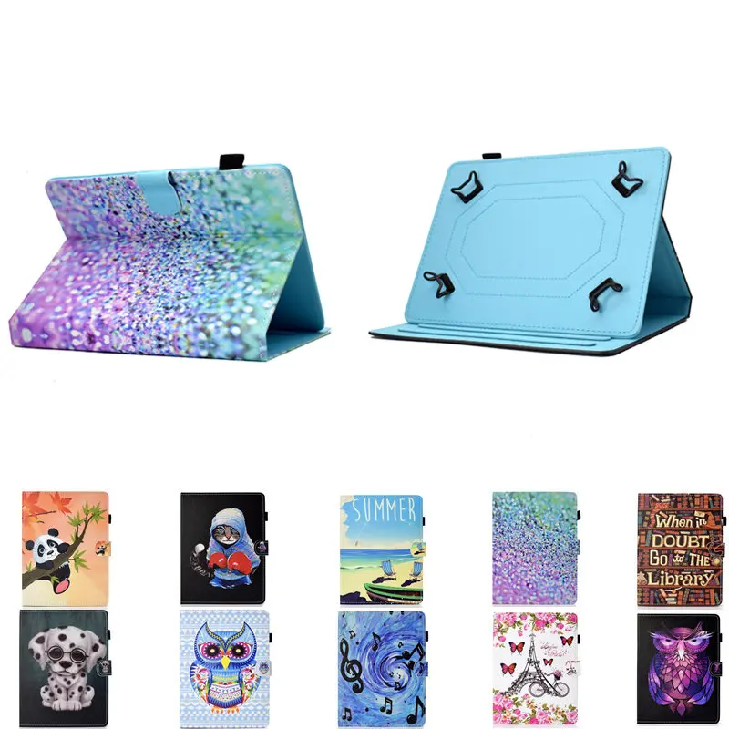 

Print PU Leather 10 Inch Universal Case For Lenovo Tab 2 A10-30 Tab3 10 Plus TB-X103F TB2-X30F TB3-X70F 10 inch Tablet Cover