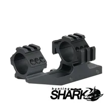 PPT Nieuwe Aankomst Dubbele кольцо консольное крепление met рельсы кольцо диаметр 30 мм fit 21,2 мм Rail voor de Jacht область HS22-0242