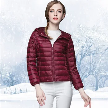 

2019 Autumn Women's Coat Warm Stripe Design Short Girl Jacket Hot Sale New Product Discount High Quality Hat