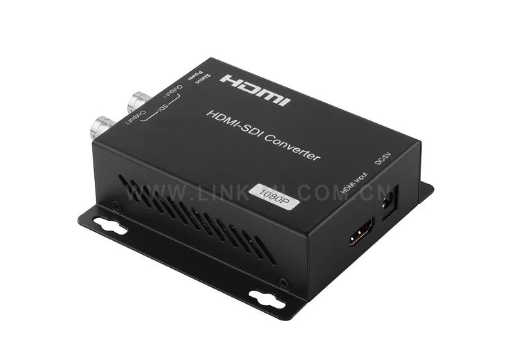 LINK-MI LM-HSD1 HDMI к SDI конвертер Поддержка 1080 p/60 Гц распределить 1 HDMI источник до 2 SDI выхода одновременно