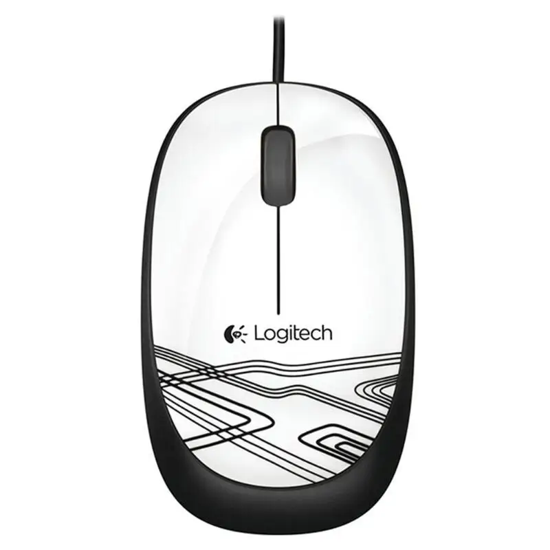 USB Проводная мышь 1000 dpi для Mac OS/Windows PC/ноутбука, универсальные перезаряжаемые мыши, компьютерные аксессуары - Цвет: B