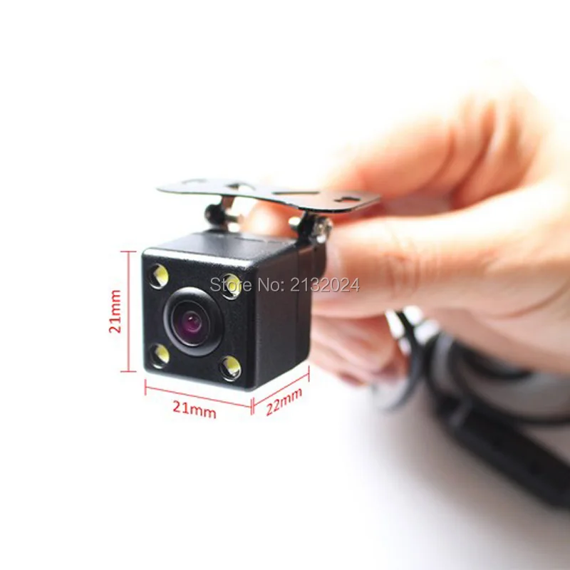 Auto Parking Assistance Waterproof 170 Angle HD CCD Intelligent Reversing Trajectory Dynamic Tracks Rear View Vehicle Camera