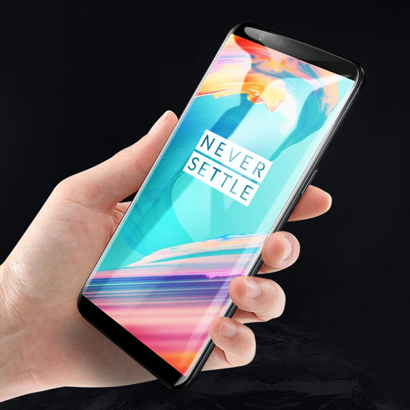 MLLSE 5D Curved Tempered Glass For OnePlus 5T 4D Full Glue Coverage Screen Protector For OnePlus Five A5100 1+5T Phone Glass (11)