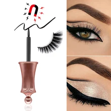 Магнитная подводка для глаз, магнитные ресницы, ресницы, подводка для глаз, стойкая жидкая подводка для глаз, водостойкая, против пота, Косметика для макияжа