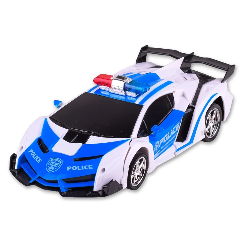 

RC Car Transformation Robots Sports Vehicle Model Robots Toys Cool Deformation Car Kids Toys Gifts For Boys