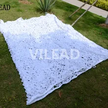 VILEAD 8 м(26FT) широкая цифровая камуфляжная сетка Белый военный камуфляж сетка солнцезащитный навес для охоты кемпинга автомобильные чехлы