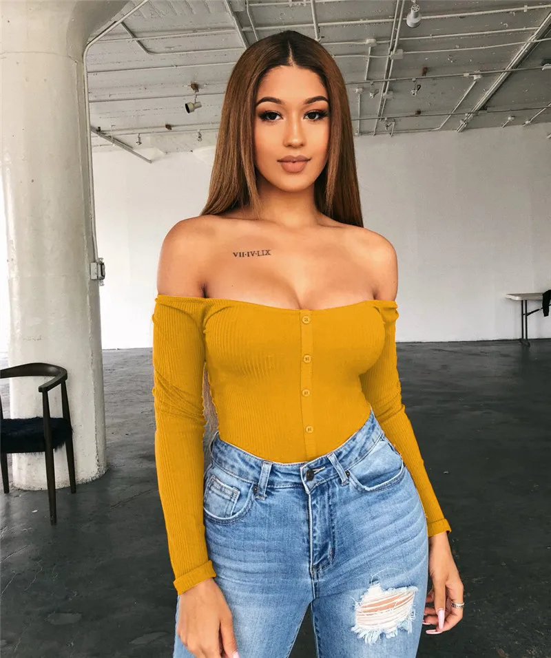 off shoulder bodysuit women18