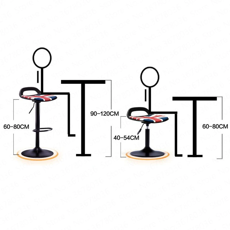  New Bar Chair Products Bar Chair Lift Chair Bar Front Desk Modern Minimalist Stool Home High Stool 