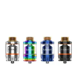 Большая распродажа Geekvape Аммит двойной катушка RTA бак 3 мл/6 мл ёмкость Поддержка как двойной, так и одной катушки Ammit бак для коробки mod