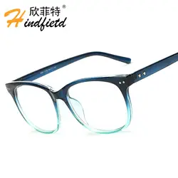 Hindfield обычные очки Винтаж очки женские, мужские спортивные глаз Классическая оправа Брендовые очки для чтения