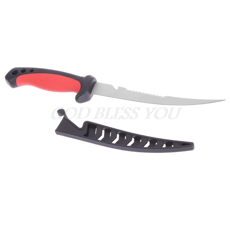 

New Fishing Knife Stainless Steel Floating Sharp Portable Cut Tackle Multifunctional