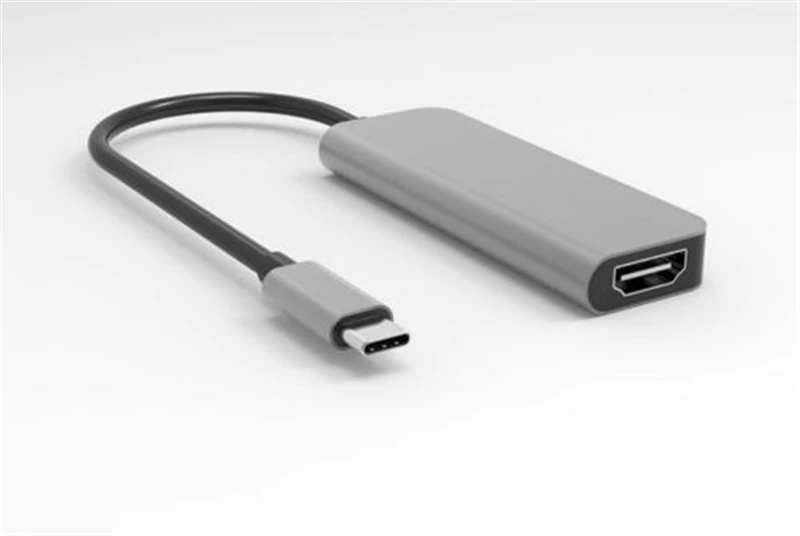 4 в 1 Тип C концентратор к HDMI 4K 2USB 3,0 и зарядка PD порт USB C многопортовый адаптер