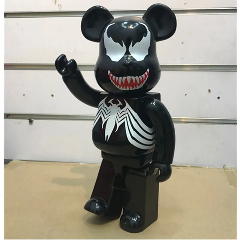 

11inches Be@rbrick 400% Bearbrick Original Fake Gloomy Cos Venom PVC Action Figure Collectible Model Toy Best Gift For Kids D161