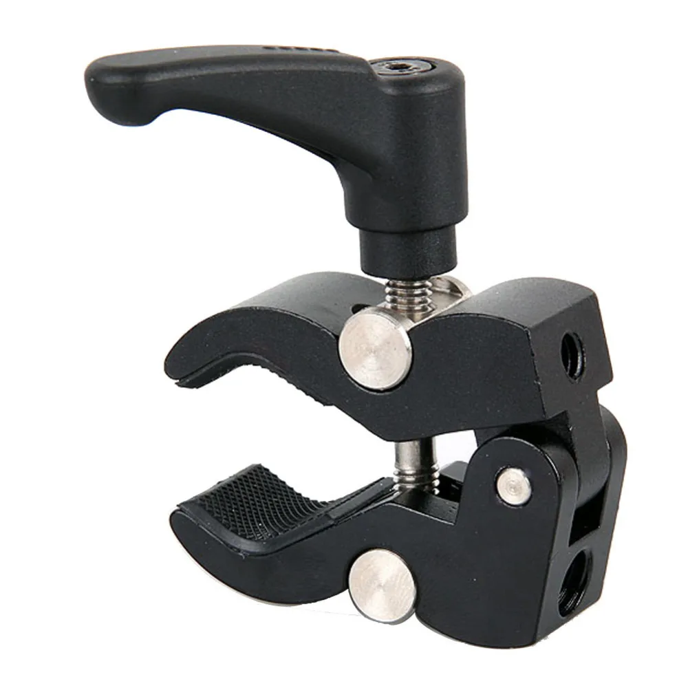 Camera-Photography-Friction-Clip-Arm-Clamp-Holder-Mount-Standard-Ball-Head-1-4-3-8-Screw