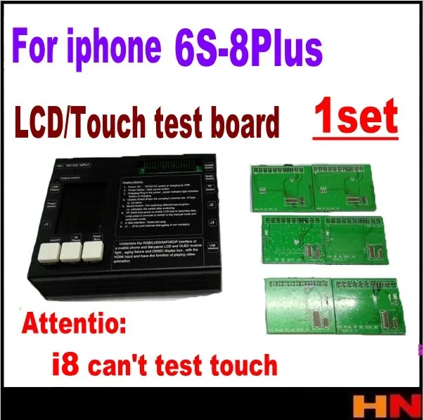 

1set For iphone 4 4s 5 5s 5c 6 6s 7 8 plus LCD display & Digitizer Tester Touch screen test current test i8 can't test touch