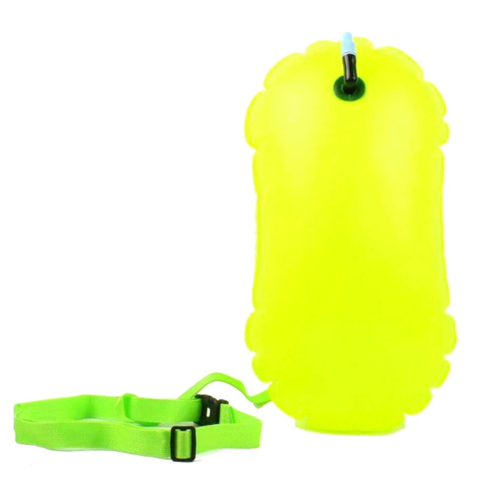 

PVC Lightweight Thickening Swimming Buoy Safety Float Air Dry Bag Tow Float Swimming Inflatable Flotation Bag Swimming Aid Bag