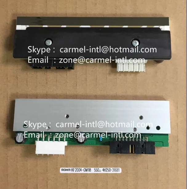 

Rohm Printhead KF2004-GM11B for Bizerba Thermal Label Printer BIZERBA GLMI 4 inches 104MM. PN 65620170800 thermal head 200dpi.