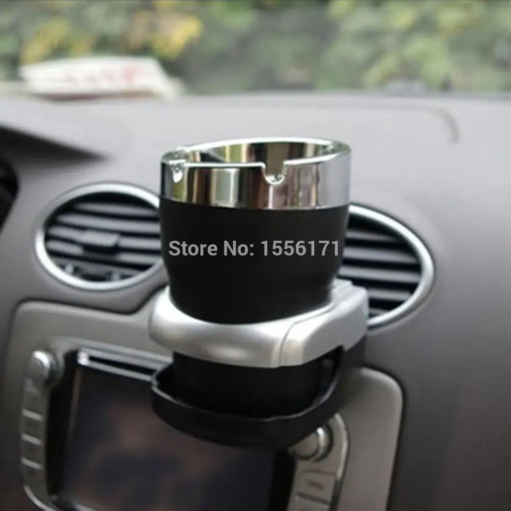 Getränkehalter Flaschenhalter Becherhalter Dosenhalter Auto KFZ Cupholde Schwarz