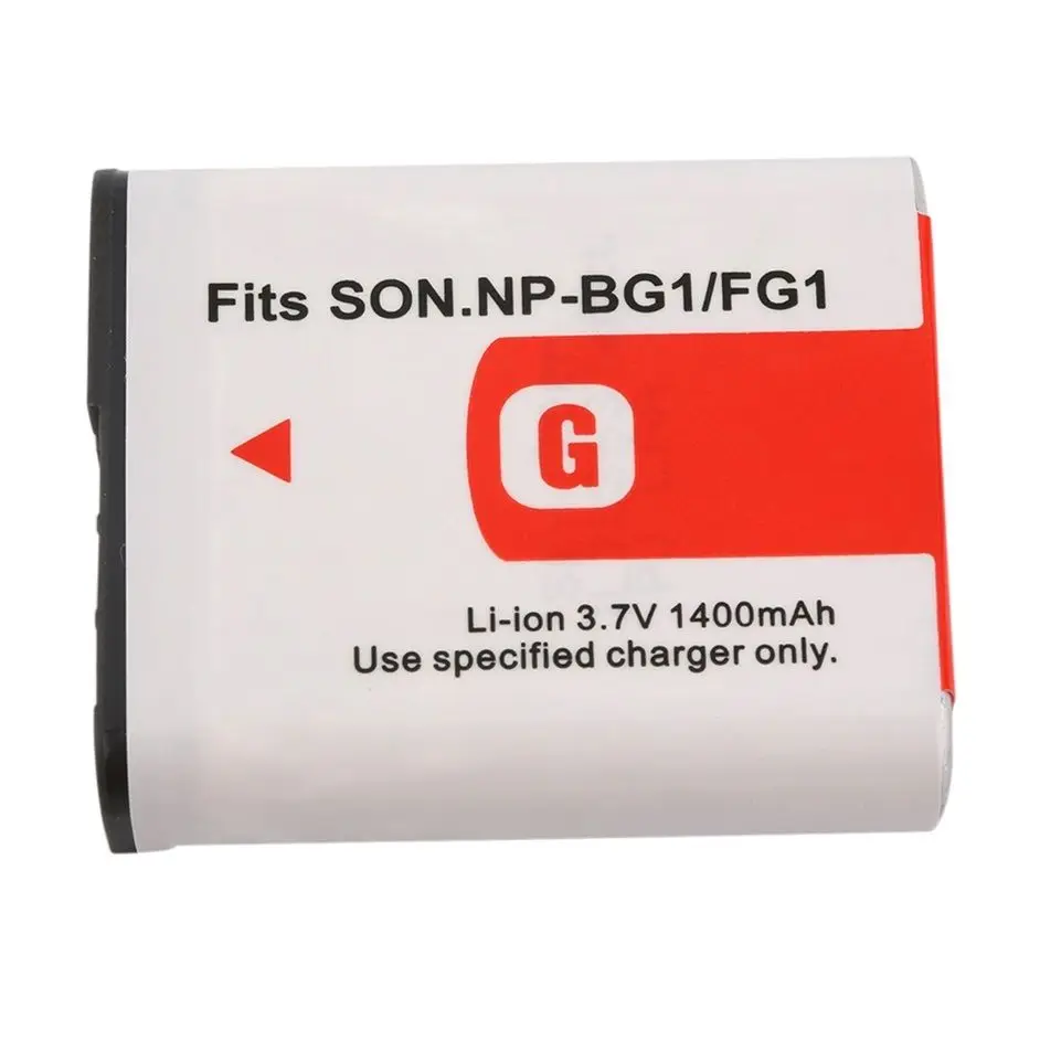 GTF 2 шт. 3 7 в 1400 мАч сменный литий ионный аккумулятор для Sony NP BG1/FG1 аккумуляторная