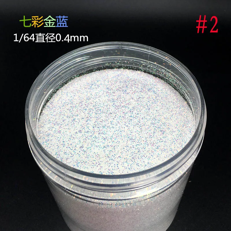 50 g/bolsa/0,2/0,4/1mm Elf cuentas polvo de hadas hielo azul/Rosa iridiscente con luz de oro brillo en polvo sirena efecto brillo uñas arte
