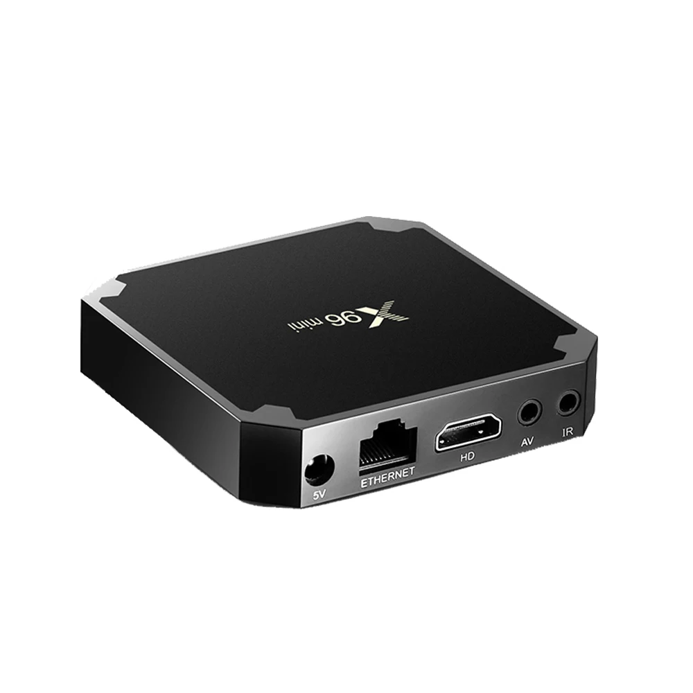 X96 Мини ТВ бокс Android 7.1.2 2 ГБ 16 android tv box Amlogic S905W четырехъядерный поддержка H.265 UHD 4K WiFi