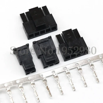 

30 Set Micro-Fit 3.0 mm Connector MX3.0 Single Row Male Housing with Female Terminals 2/3/4/5/6/7/8 Pin 43645 Series