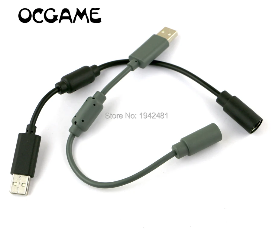 Кабель-адаптер OCGAME для XBOX 360 проводной контроллер 2 шт./лот черный и серый цвета |