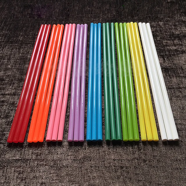 7mm 25cm Solid Color Hot Melt Glue Sticks For Electric Gun 7mm 25cm Solid Color Hot Melt Glue Sticks For Electric Gun Craft Al Repair