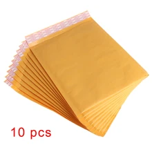 10 шт 20*25 см крафт-бумага Пузырьковые конверты почтовый пакет почтовые поставки