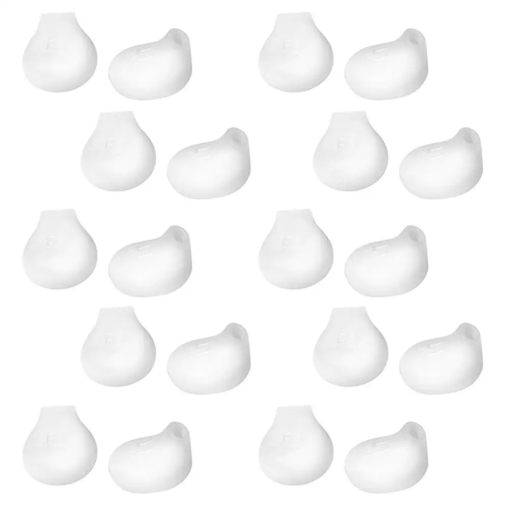 

10 Pair In Ear Tips Earbuds Headphone Silicone Eartips Ear Sleeve Tips Earbuds Cover Plug Accessories for Samsung s6 20pcs