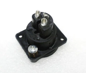 Flash Deal 10pcs/lot female XLR connector, 3 pole waterproof XLR female plug Dustproof with a cover for ebike use 2