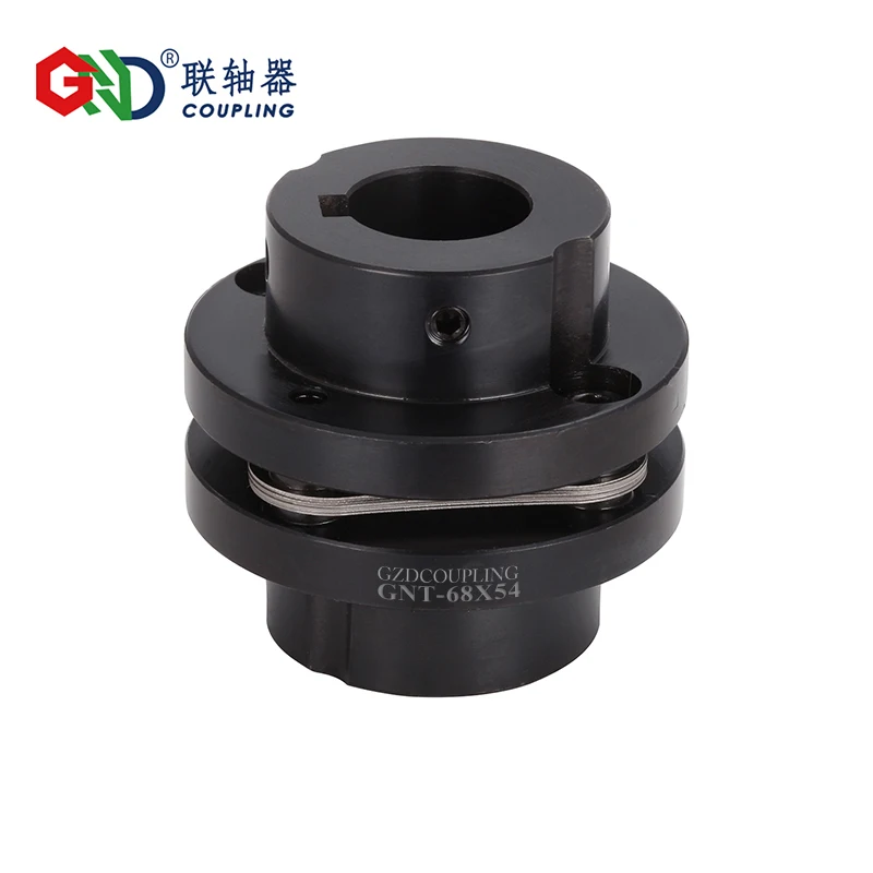 GNT 45 Steel Stepped Single Diaphragm Keyway Series 45 Steel shaft