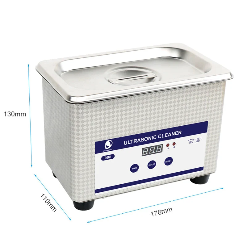 

New Cleaning Tools Digital Ultrasonic Wave Clean Tank Basket for Jewelry Watch Dental Tableware NE